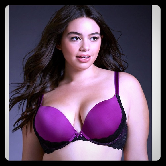 torrid Other - NWT Torrid 48DDD fuchsia smooth push up plunge bra